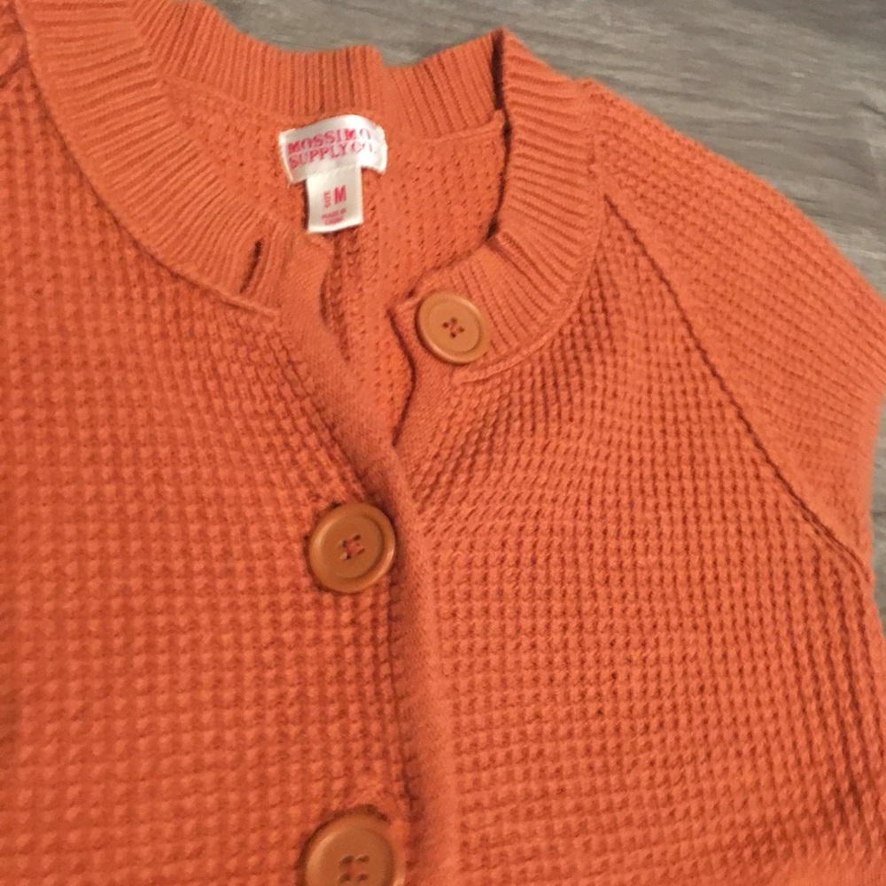 Mossimo knit button short-sleeve cardigan - Picture 4 of 6